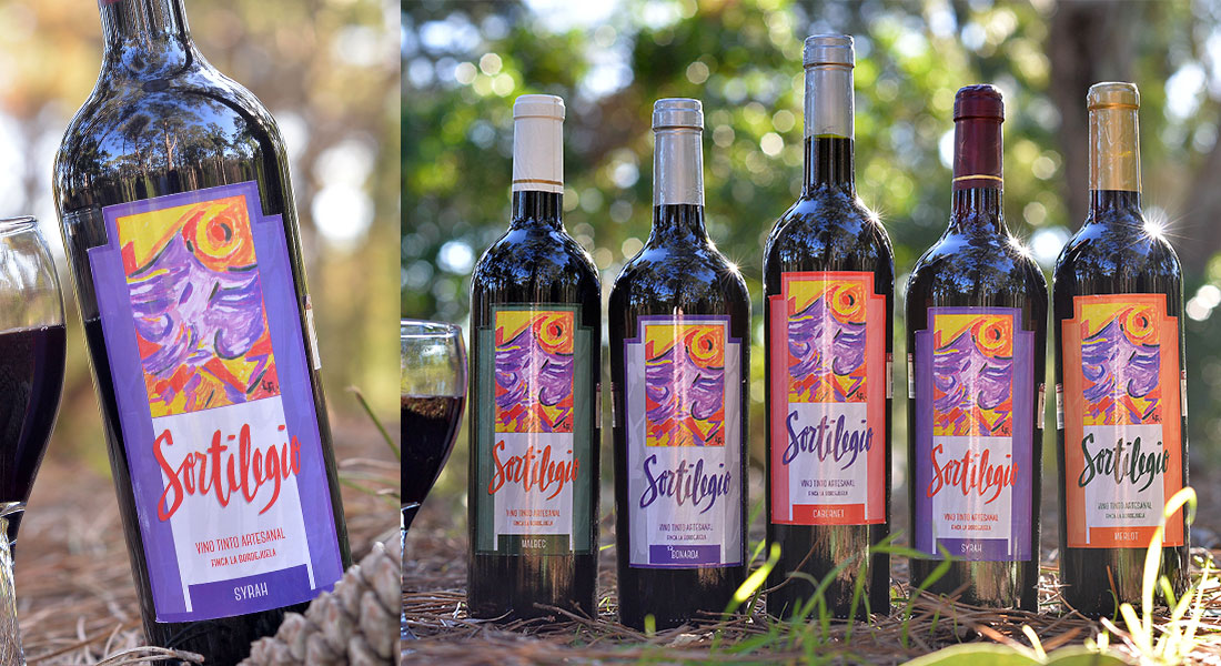 Diseño etiquetas de vino - Packaging